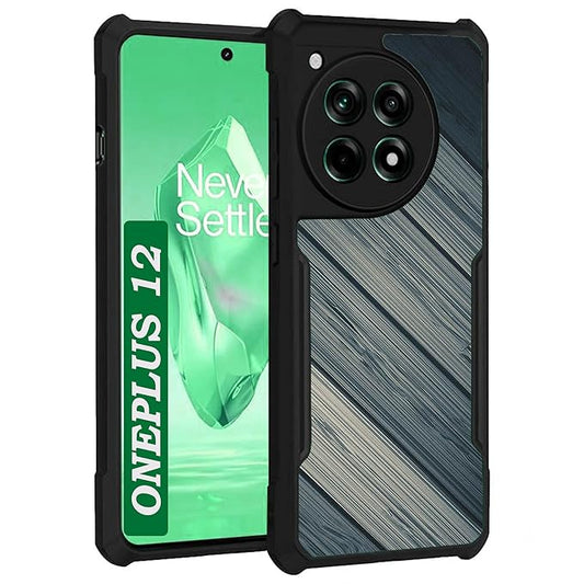 Titan Wood Matte Finish Protective Case - OnePlus
