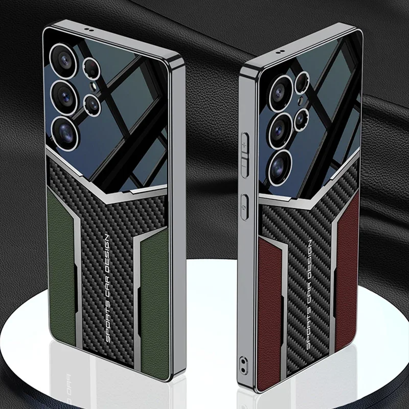 Electroplated Carbon Fiber Leather Business Case - Samsung