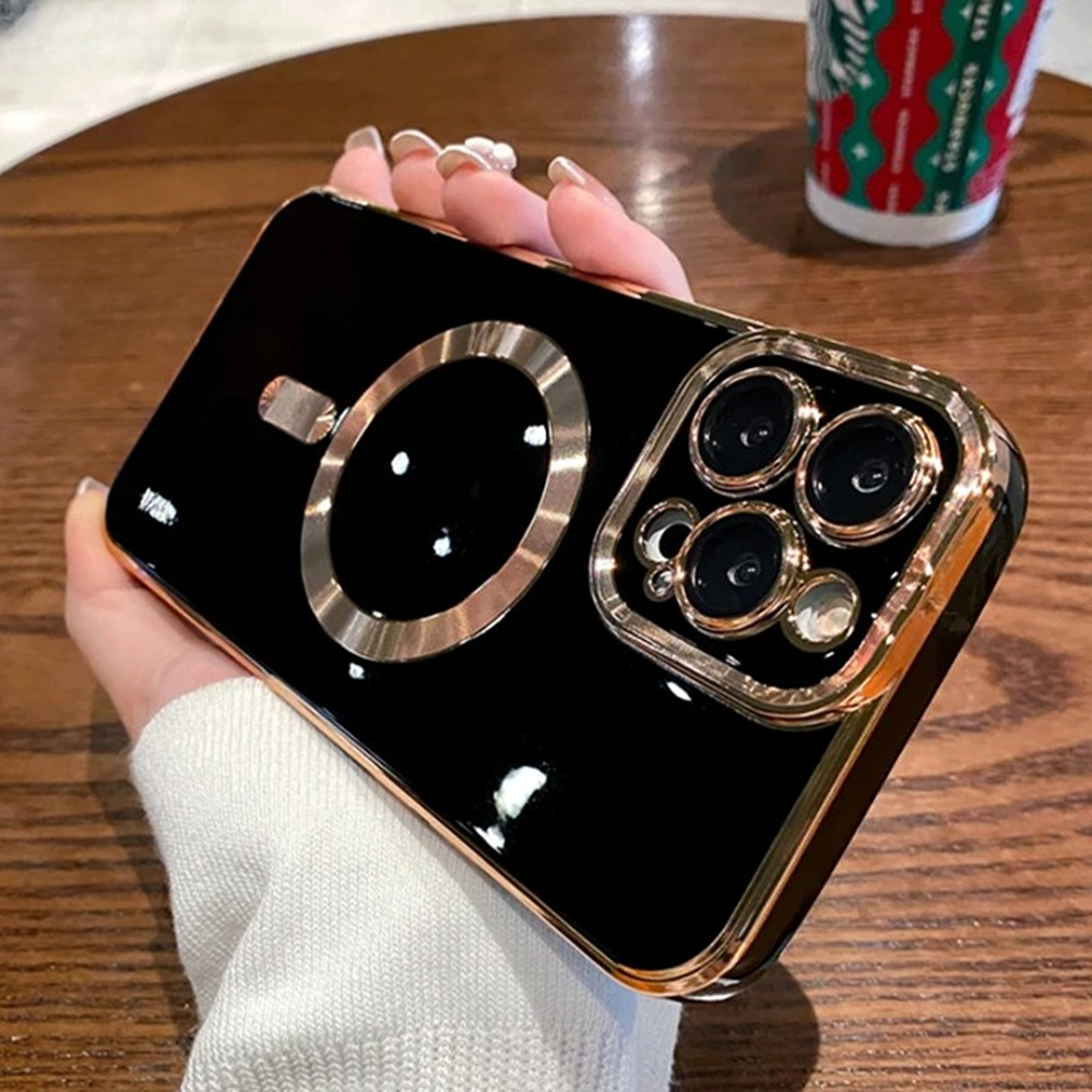 Elegant MagRing Glossy Case - iPhone