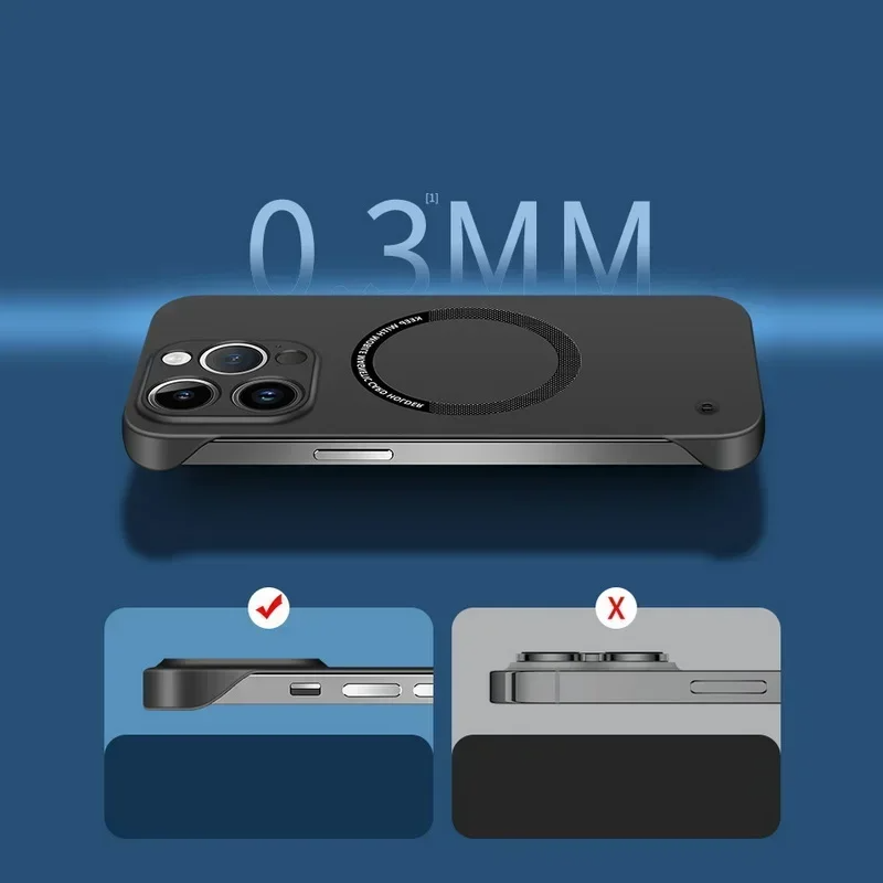 Galaxy S25 Ultra Magna Guard Borderless Magnetic Case