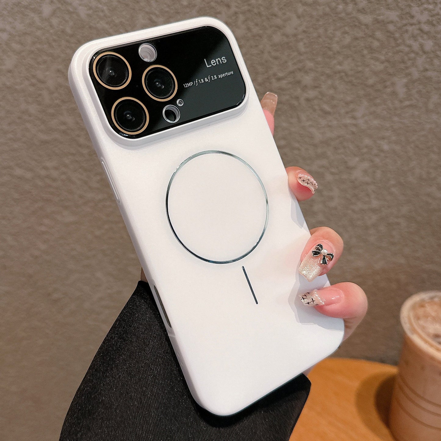 Elegant Magsafe Large Window Case - iPhone