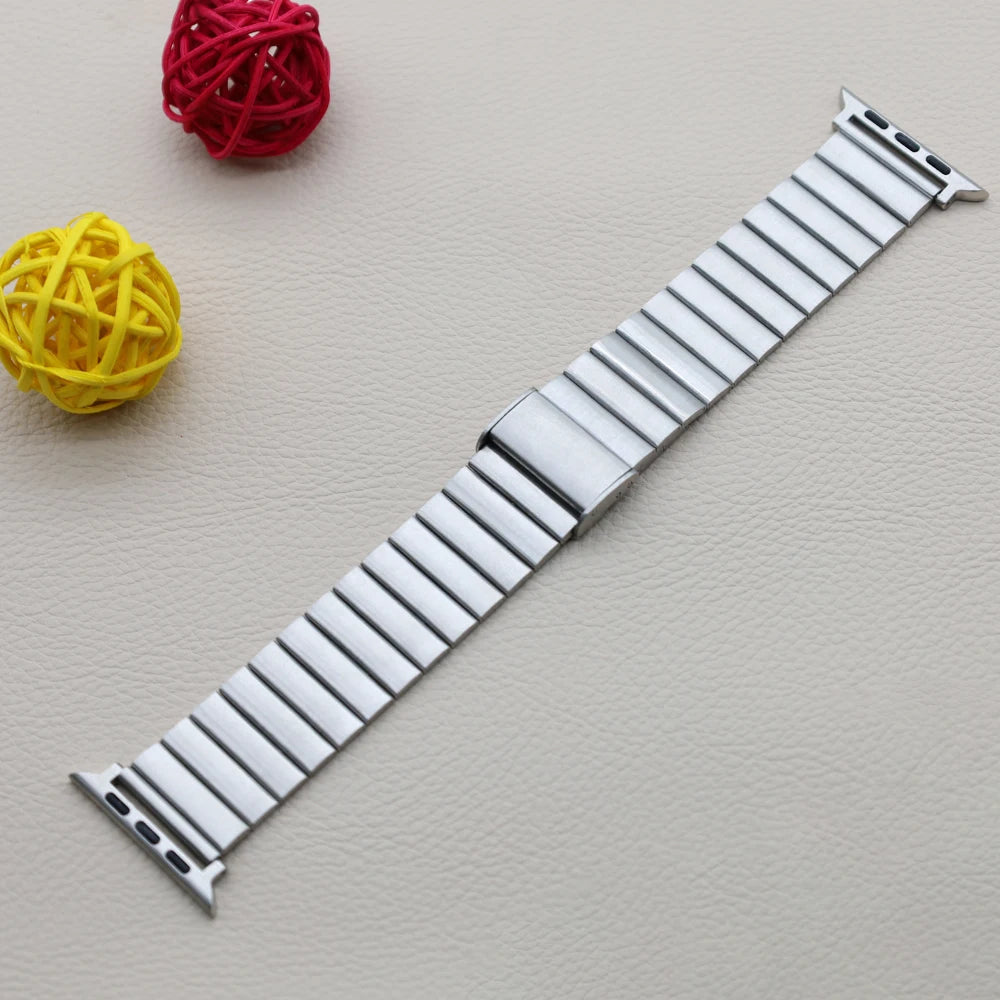 Sleek High-End Steel Strap for iWatch