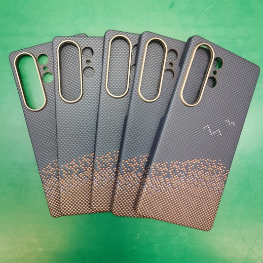 Galaxy S25 Ultra Sunset Horizon Geometric Case