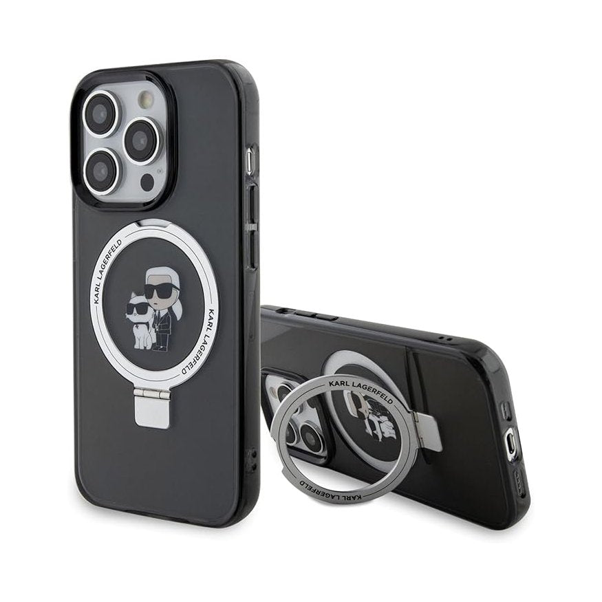 Sleek Matte Iconic Ring Bracket Case - iPhone