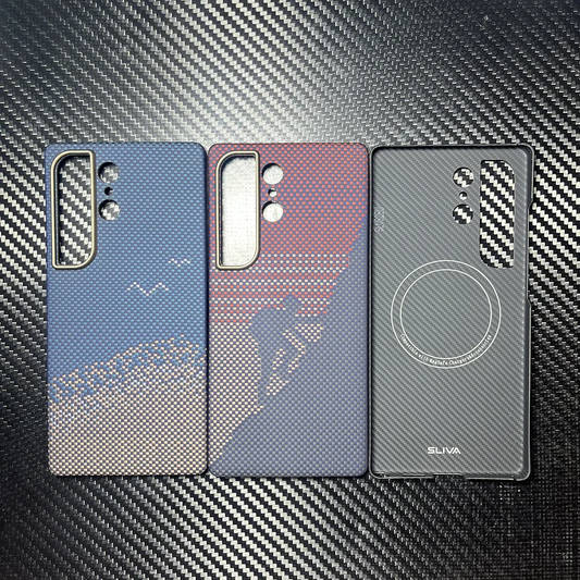 Galaxy S25 Ultra Aramid Armor Carbon Fiber Case