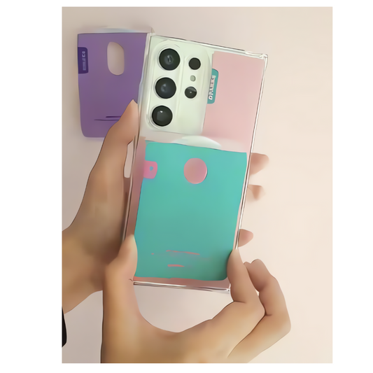 Galaxy S25 Ultra Pop Color Card Holder Case