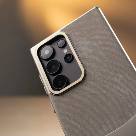 Suede Leather Touch Dual Tone Case - Samsung