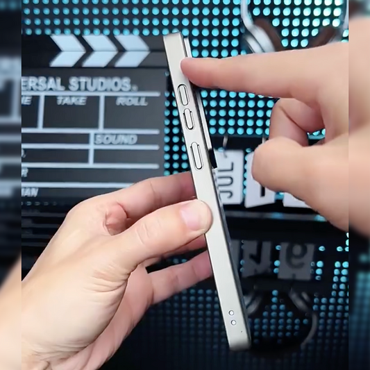 Elegant Frosted Metal Frame Case - Samsung