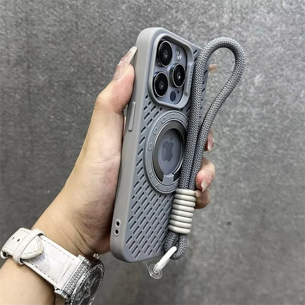 Stylish AirFlow Ring Stand Case - iPhone