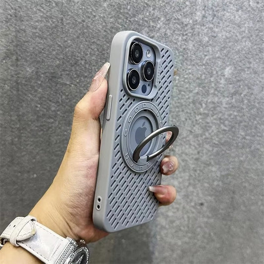 Stylish AirFlow Ring Stand Case - iPhone