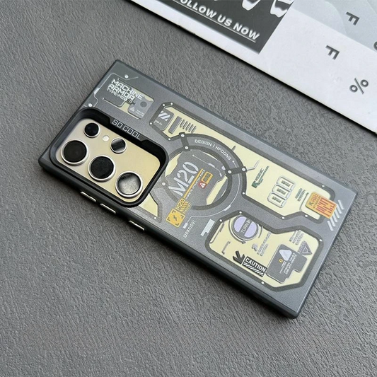 Silver Circuit Label IMD Case -Samsung