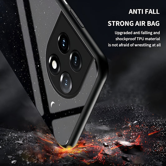 Cosmic Peaks Starry Night Glass Case - OnePlus