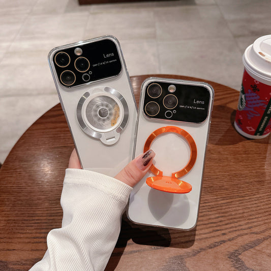 Stellar Clear Rotary MagSafe Stand Case - iPhone