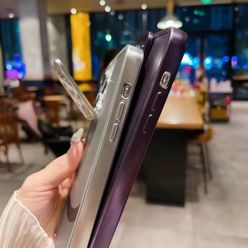 Innovative Snap-Lock Lens Stand Case - iPhone