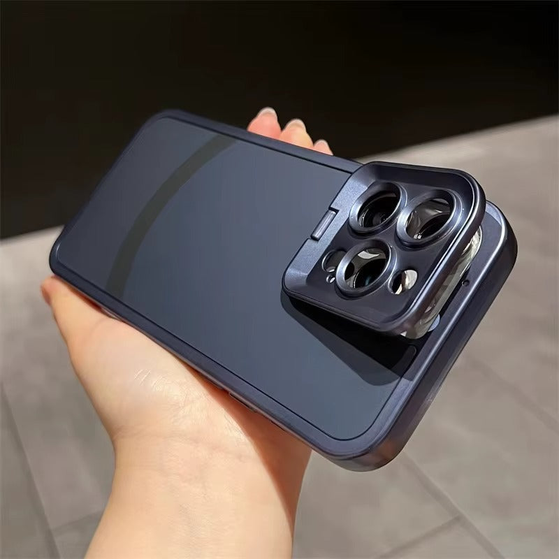 Innovative Snap-Lock Lens Stand Case - iPhone