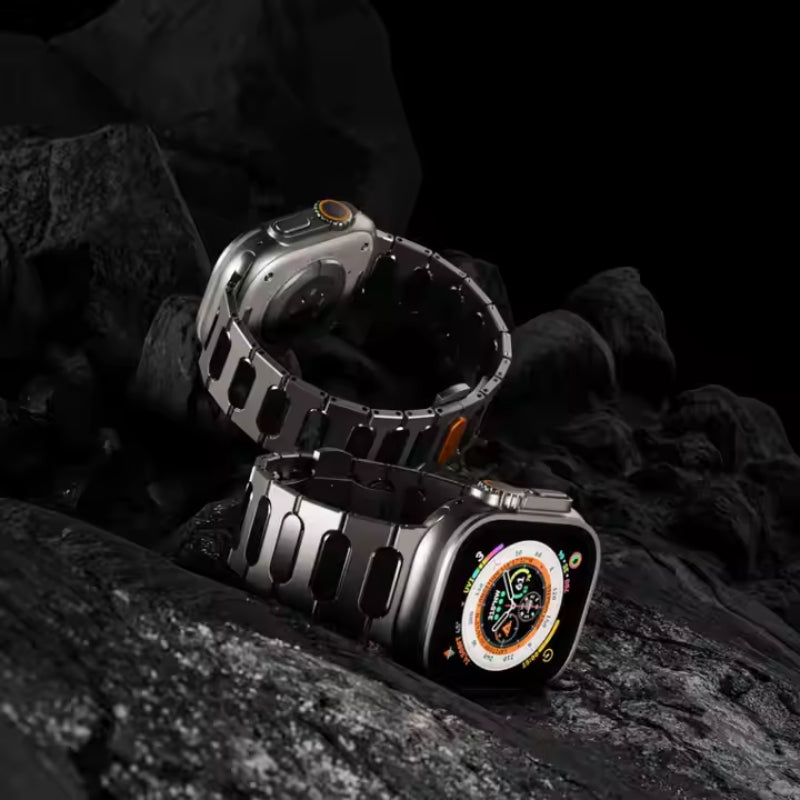 Sleek Metal Link Craft Strap for iWatch