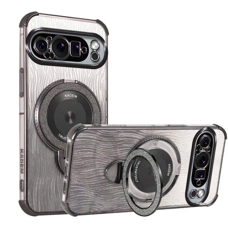 Electroplated Ring Stand MagSafe Case - Google