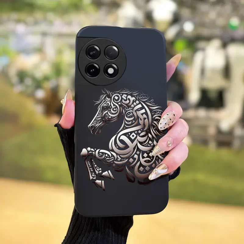 Royal Horse Calligraphy Armor Case - OnePlus