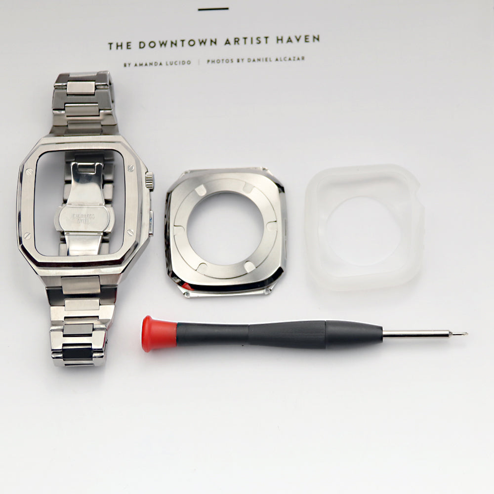 Luxury Stainless Steel Strap Kit for iWatch