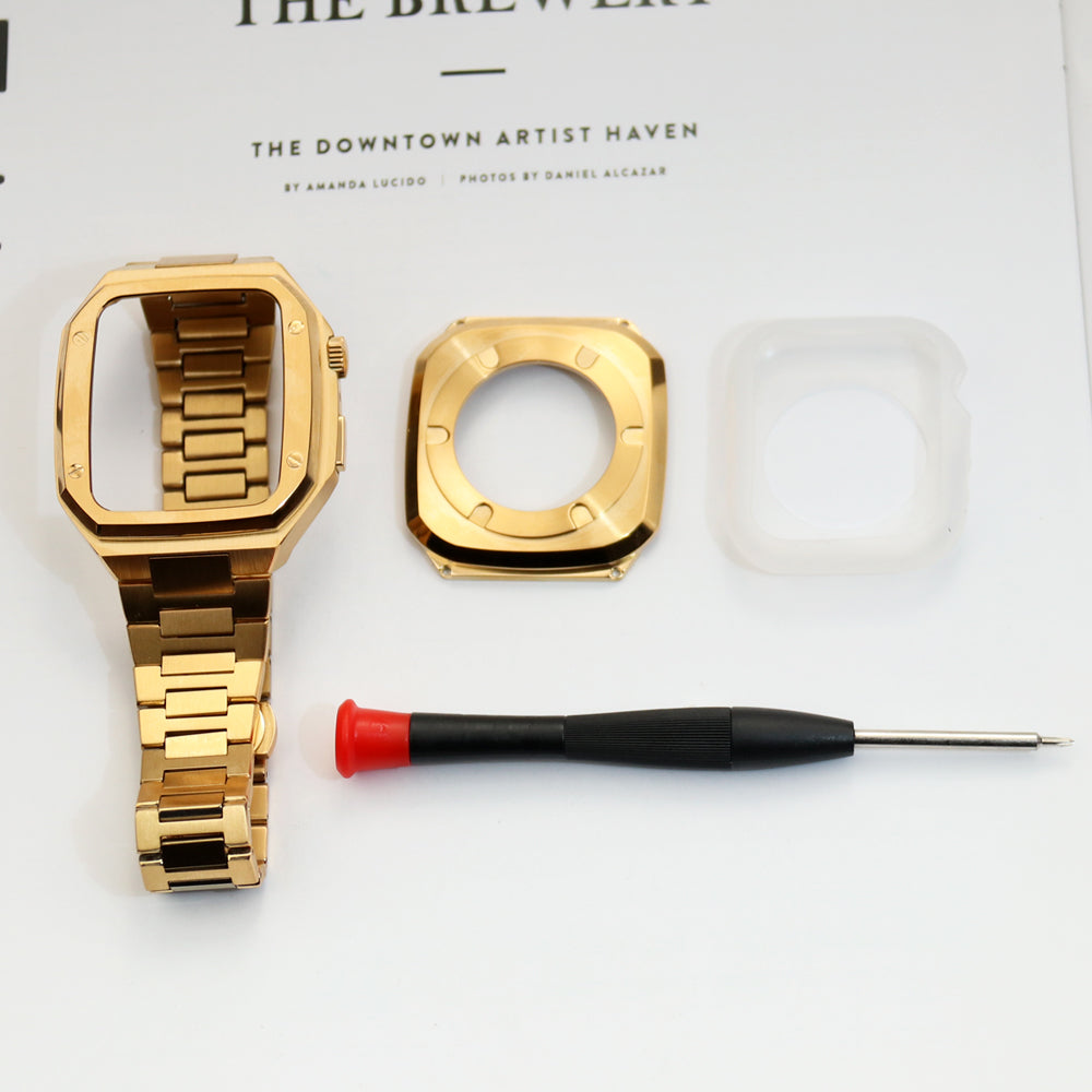 Luxury Stainless Steel Strap Kit for iWatch