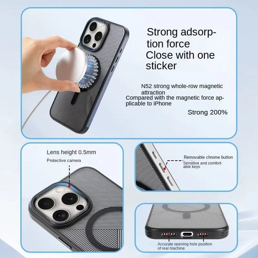 Dynamic Patterned Crystal MagSafe Case - iPhone