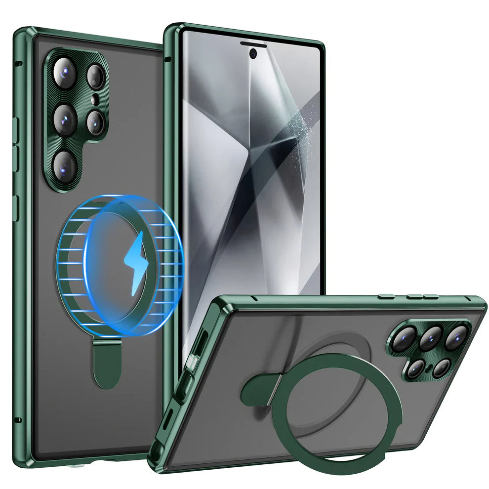 Halo Guard Magnetic Aluminum Frame Case - Samsung