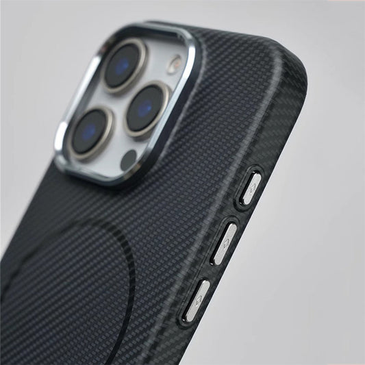 Resilient Matte Carbon MagSafe Case - iPhone
