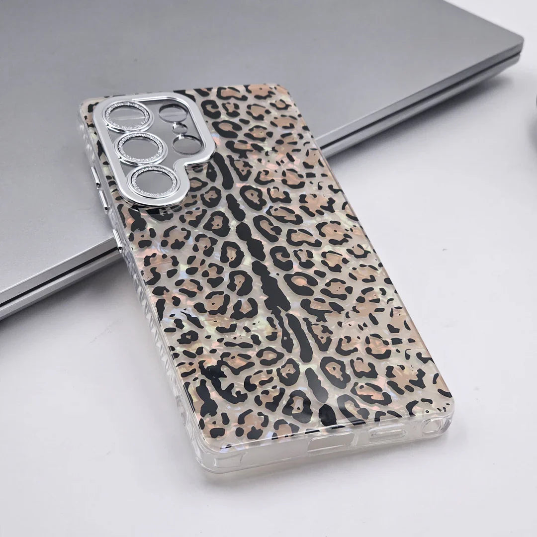 Galaxy S25 Ultra 3D Print Leopard Pattern Case