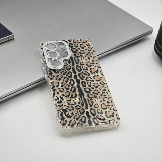 Galaxy S25 Ultra 3D Print Leopard Pattern Case