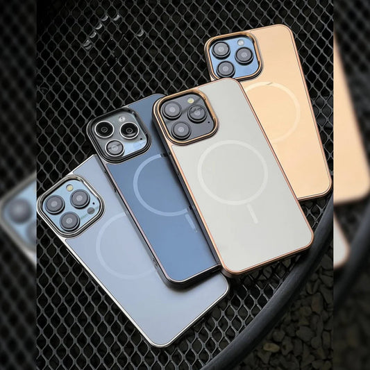 Luxury Metal Fusion Magnetic Case - iPhone
