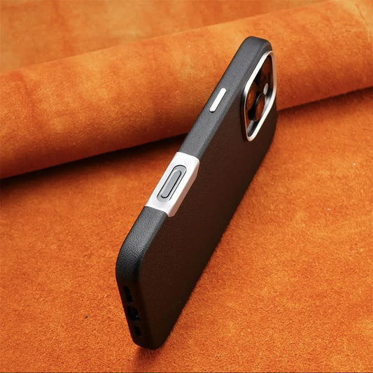 Eclipse Aura Magnetic Leather Shield Case - iPhone
