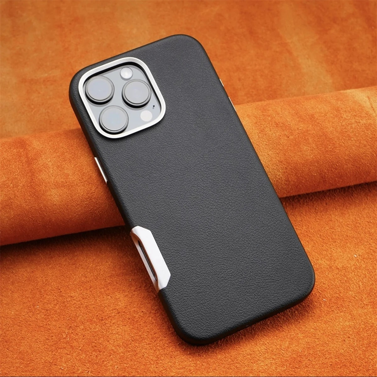 Eclipse Aura Magnetic Leather Shield Case - iPhone