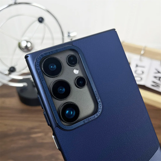 Dual-Tone Luxe Leather Shield Case - Samsung