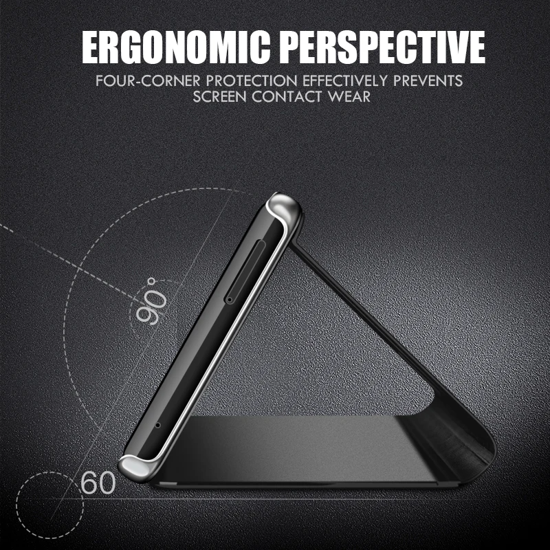 Glamour Guard Mirror Flip Case - Samsung