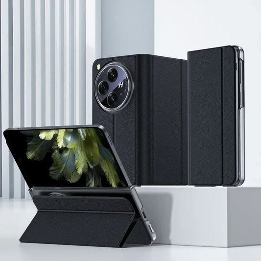 Stand Guard Foldable Leather Case - OnePlus Open