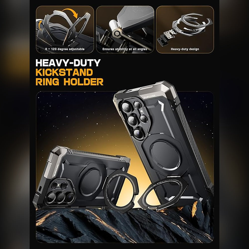 Defender Grip Magnetic Kickstand Case - Samsung