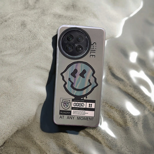 Glitchy Holographic Smiley Guard Case - OnePlus