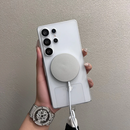 Luxurious Matte Wrist Strap Case - Samsung