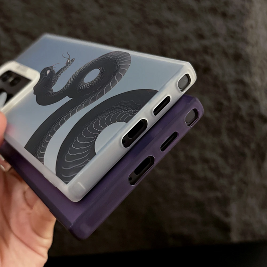 Exquisite Snake Texture Protective Case -Samsung