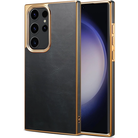 Luxurious Oil-Tanned Leather Case - Samsung