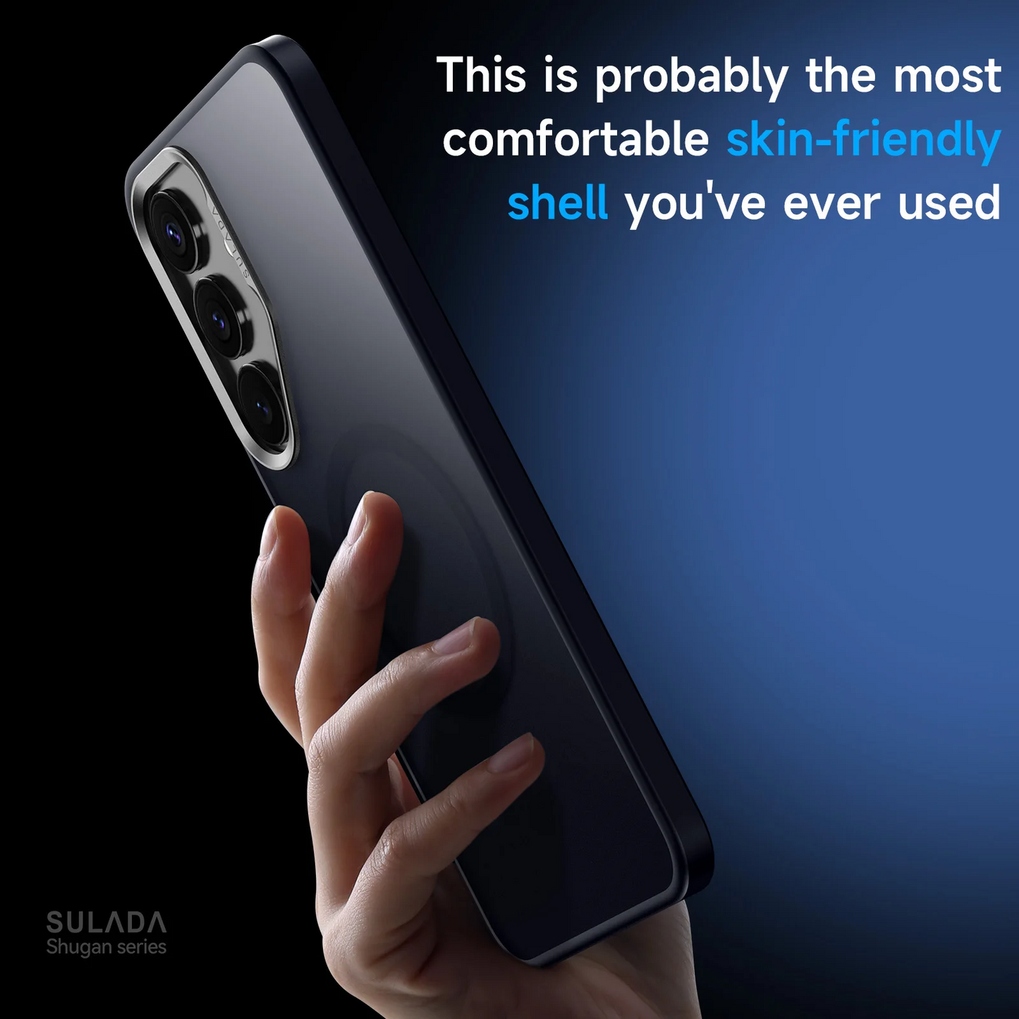 Svelte Magnetic Matte Finish Armor Case - Samsung