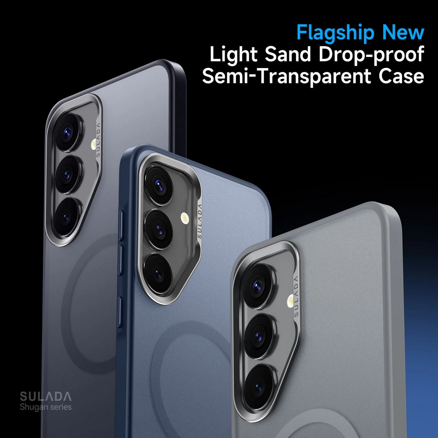 Svelte Magnetic Matte Finish Armor Case - Samsung
