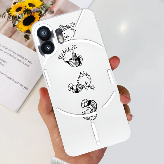 Gravity Bounce Artistic Sketch Case - Nothing