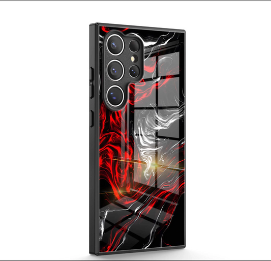 Impact Resistant Protective Glass Case - Samsung