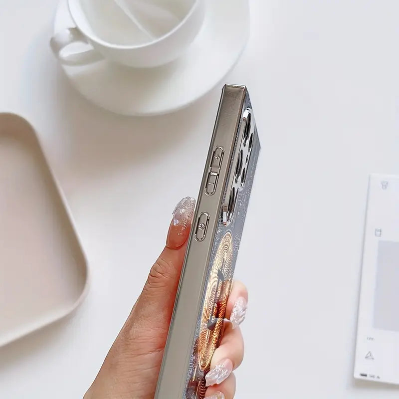 Epic Bitcoin Matrix Mirror Glass Case - Samsung