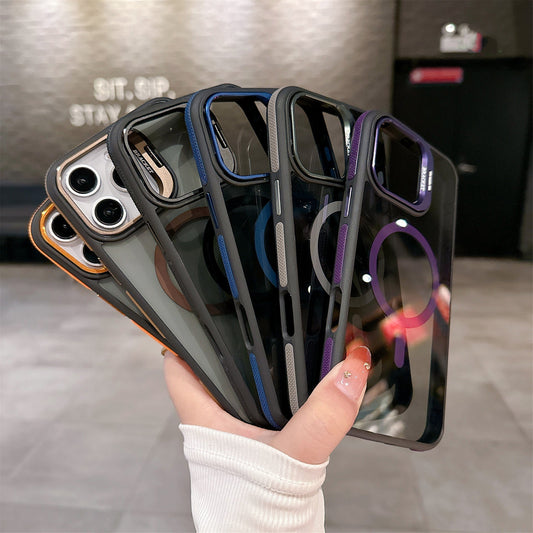 Smoky Impact Edge Magsafe Stand Case - iPhone