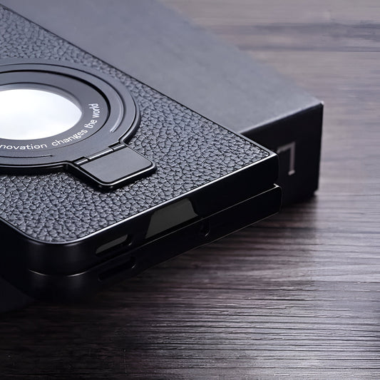 Retro Shot Leather Armor Case - OnePlus Open