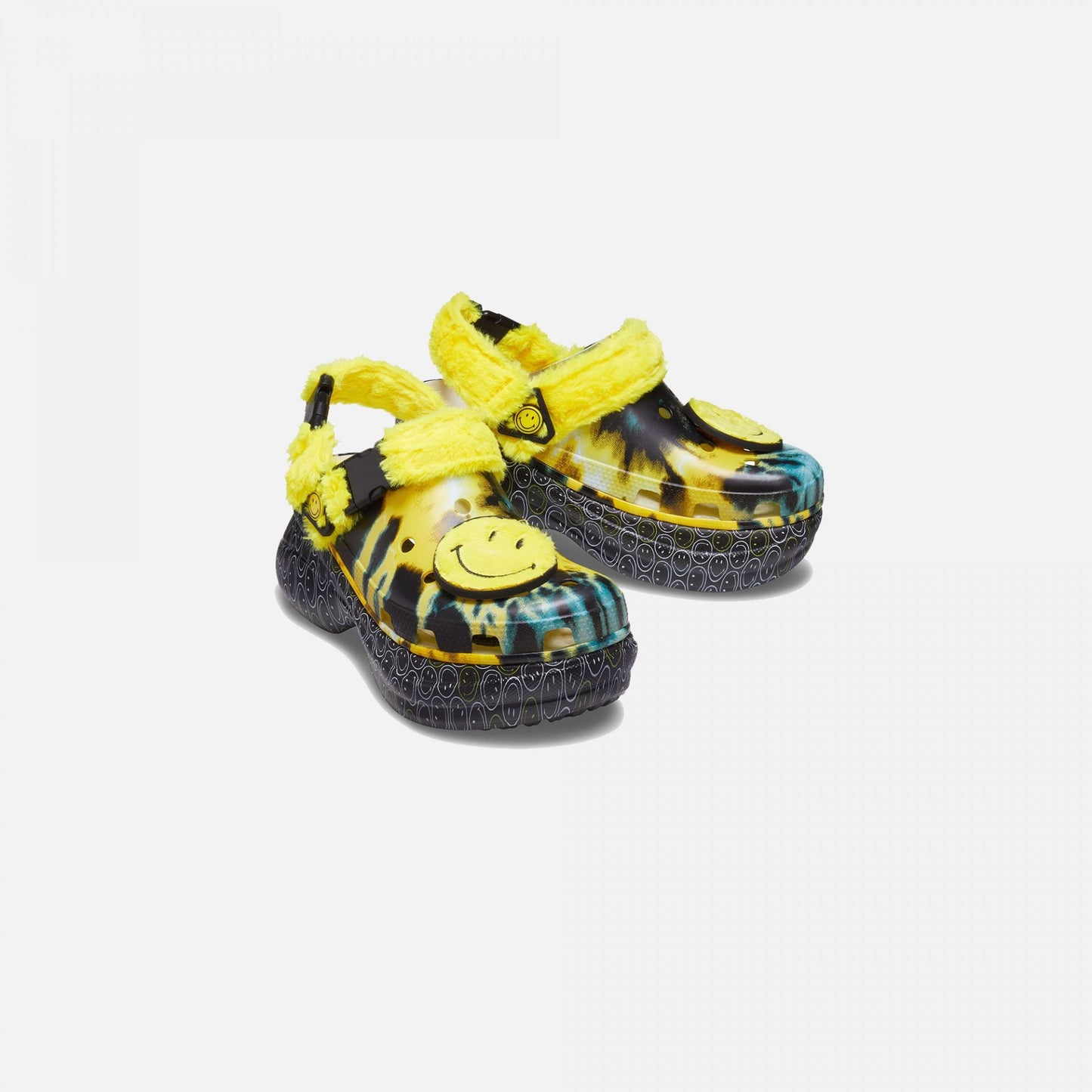 Crocs | CLASSIC BAE BUCKLE TRANSLUCENT SMILEY CLOG
