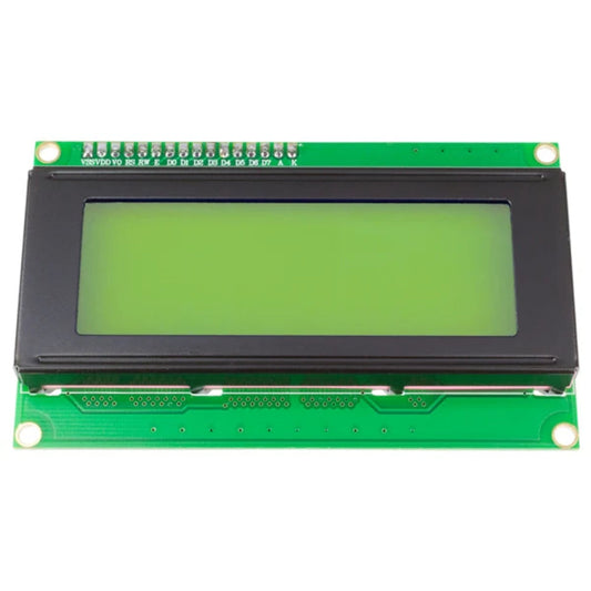 20X4 2004 Character LCD Display with Yellow Color Backlight