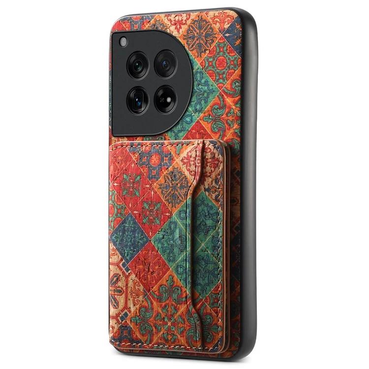 Vintage Mosaic Leather Phone Case - OnePlus
